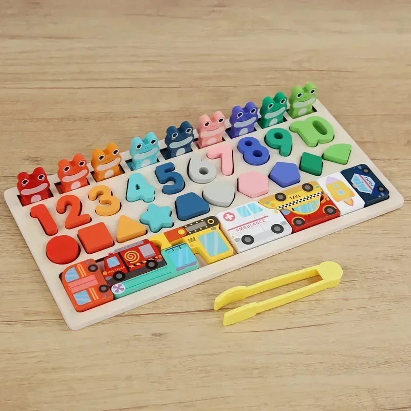 Montessori Wooden Educational Puzzle Toy