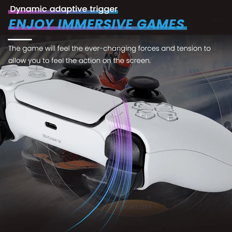 Sony ps5 controlador sem fio original playstation 5 acessórios de console de jogo controle remoto dualsense controlador sem fio