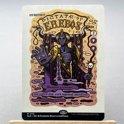 C21 TSR SLD HOLO10-02 TCG magical Cards for Home Play the Proxy Veyran Voice of Duality the Damnation Gemstone Caverns gather