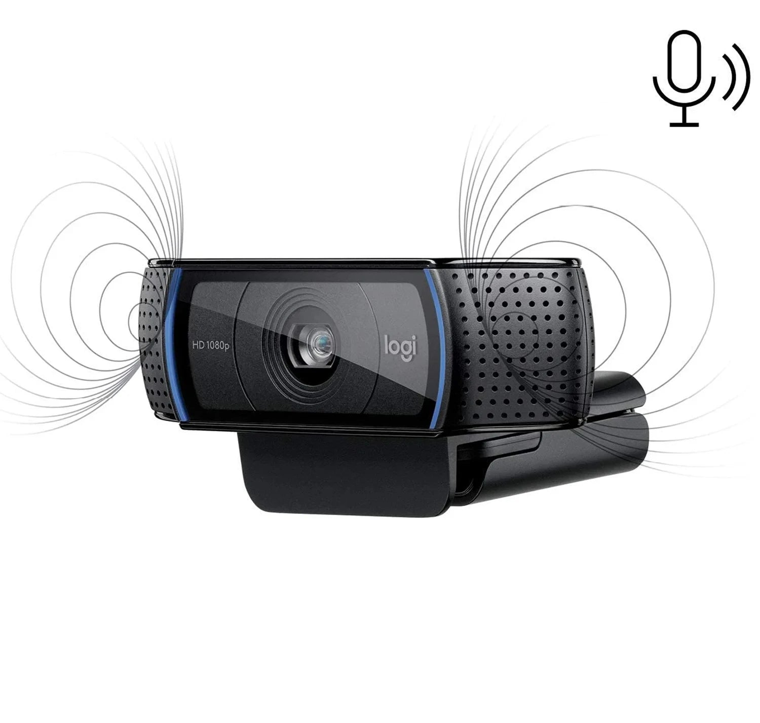 Logitech c920e hd pro webcam widescreen vídeo chat gravação usb inteligente 1080p câmera web para computador c920 atualização versão cmos
