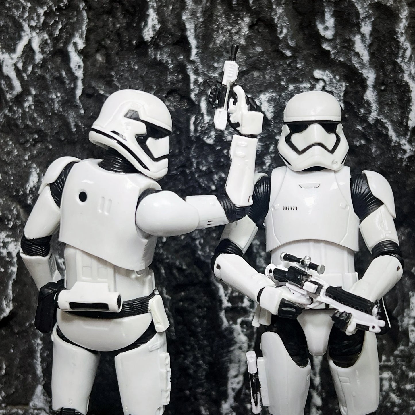 6 Inch Star Wars The Black Series Force Awaken First Order Captain Phasma Commander Snowtrooper Action Figure Collectible Toys