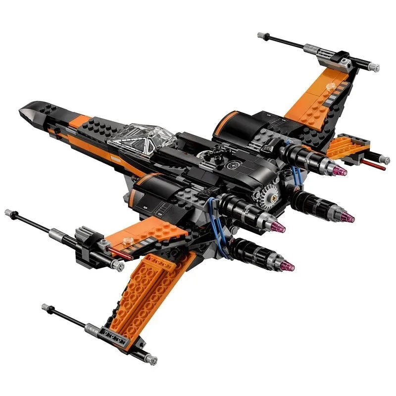 717PCS Star X-wing Fighter Building Blocks Wars Spaceship Warplane Construction Bricks Toys Birthday Gifts For Children Kids