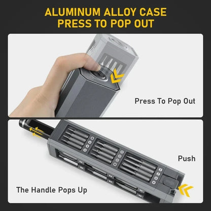 49 in 1 Electric Screwdriver Set Precision Cordless Magnetic Screw Driver with 42 Bits And Display 5 Torque Repair Hand Tool