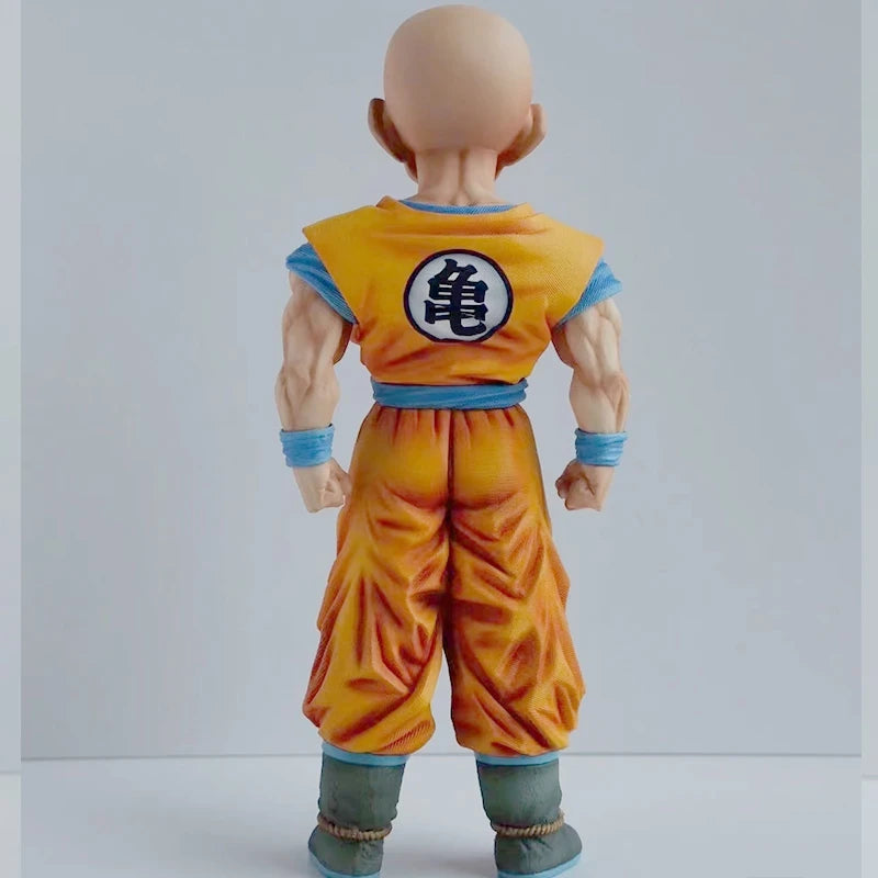 28cm Anime Dragon Ball Kids Krillin Son Gohan Trunks PVC Action Figures Model Collection Desktop Decoration Toys Kids Gifts
