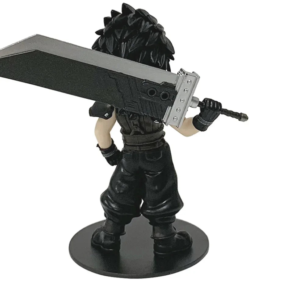 Final Fantasy VII Rebirth Tifa Lockhart Aerith Cloud Zack q-version PVC  Action Figures Model Anime Cartoon Model Toy Gift