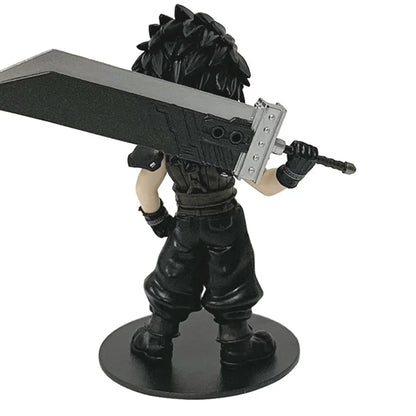 Final Fantasy VII Rebirth Tifa Lockhart Aerith Cloud Zack q-version PVC  Action Figures Model Anime Cartoon Model Toy Gift