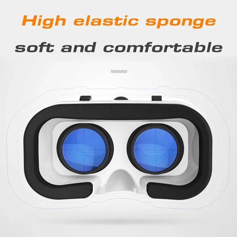 Smart 3D VR Glasses Virtual Reality Viar Goggles Smart Helmet Lenses Viewer For Apple Android Home VR Game Console