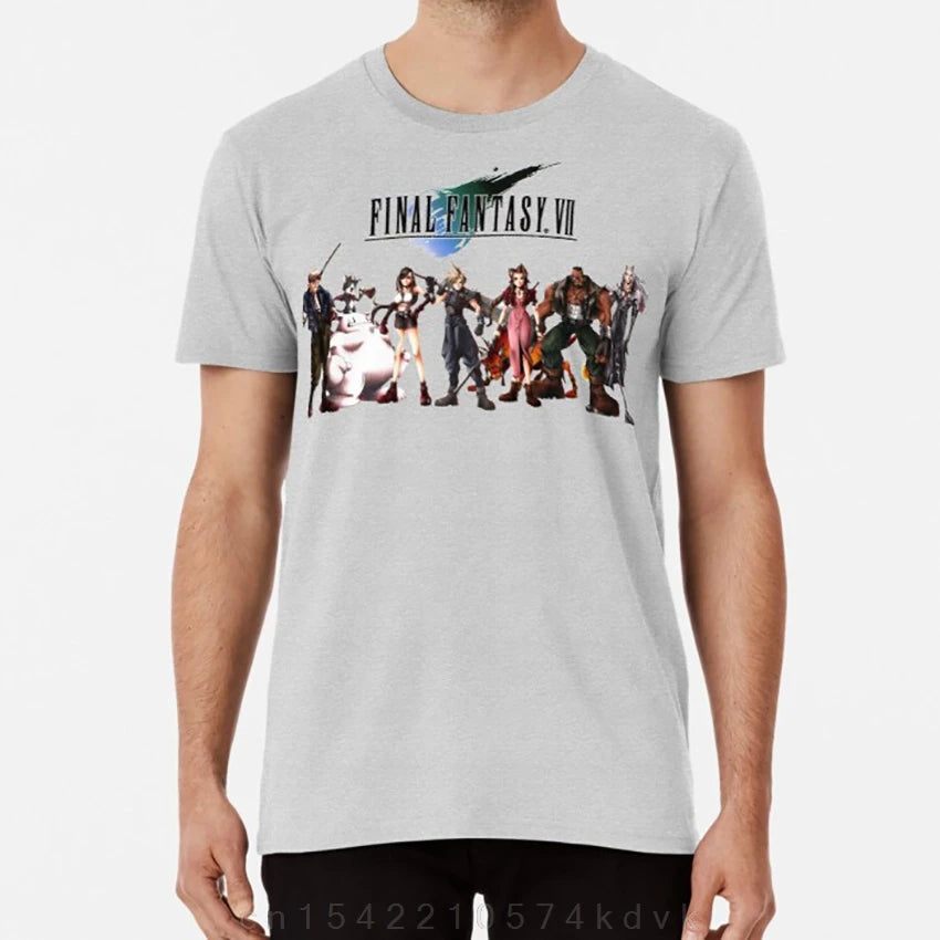 Funny Final Fantasy Vii Characters T Shirt Final Fantasy Ps1 Psx Fina L Vii 7 Final Fantasy Vii Final Fantasy 7 Jrpg