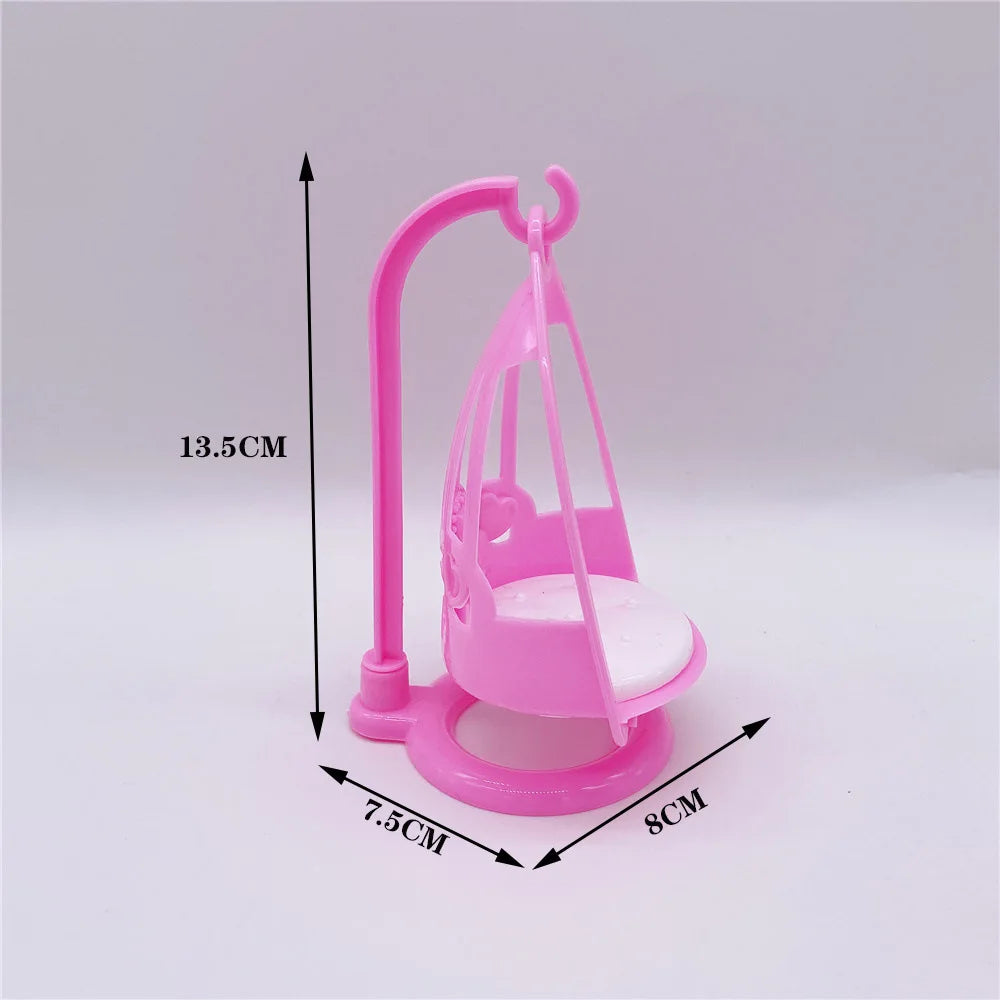 Doll Accessories Baby Dolls Pregnant Mom Father Children Family Set Christmas Birthday Present for Doll Game Toy,No Color Box