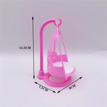 Doll Accessories Baby Dolls Pregnant Mom Father Children Family Set Christmas Birthday Present for Doll Game Toy,No Color Box