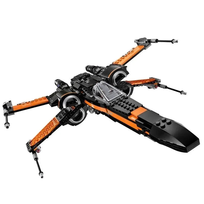 717PCS Star X-wing Fighter Building Blocks Wars Spaceship Warplane Construction Bricks Toys Birthday Gifts For Children Kids