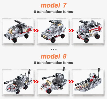 Navy War Chariot Ship Army Boat Plane Model Warships Building Blocks Compatible With Lego Construction Set for Boys Bricks Toys