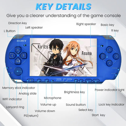 Sony PSP 3000 Handheld Game Console - Special Edition