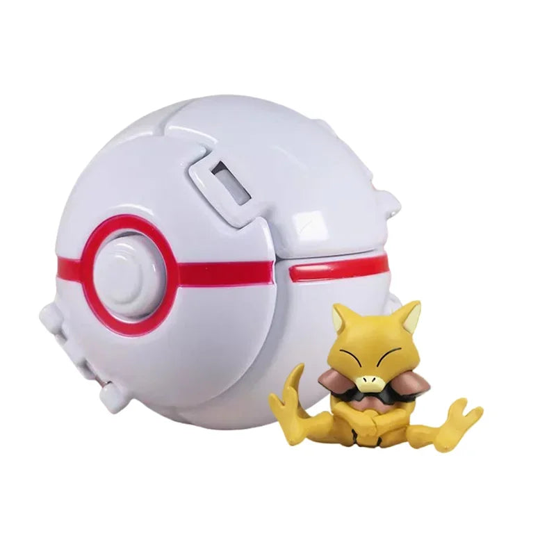 Pokeball Pokemon Figurine Elf Ball Anime Figure Cartoons Pikachu Charizard Pocket Monster Pet Anime Action Model Toy Kids Gifts