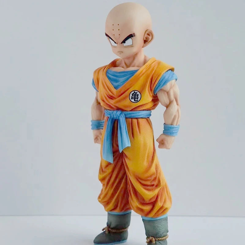 28cm Anime Dragon Ball Kids Krillin Son Gohan Trunks PVC Action Figures Model Collection Desktop Decoration Toys Kids Gifts