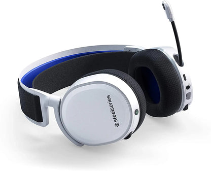 Fone de ouvido para jogos sem fio SteelSeries Arctis 7P com fone de ouvido DTS: X 7.1 Surround