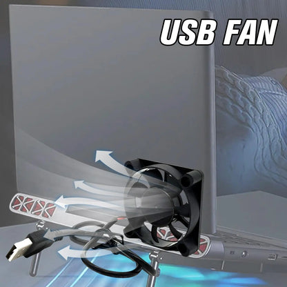 5V Brushless Cooling Fan USB Ventiliator PC Cool Gadgets 2500RPM Cooler Oil-impregnated PBT CPU Radiator USB Fan PC USB Gadgets