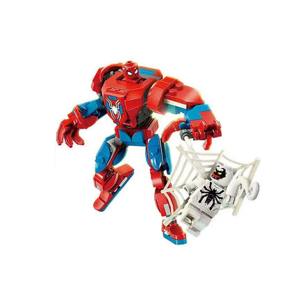 76270 76302 Superhero Bricks Avengers Thor Iron Man Thanos Assemble Compatible Action Figure Toy Building Blocks Model Ornament