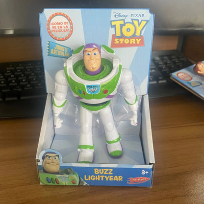 cartoon Toy Story 3 Buzz Lightyear woody Anime Figure desktop Toy Model Ornament children doll Collectibles Surprise HolidayGift