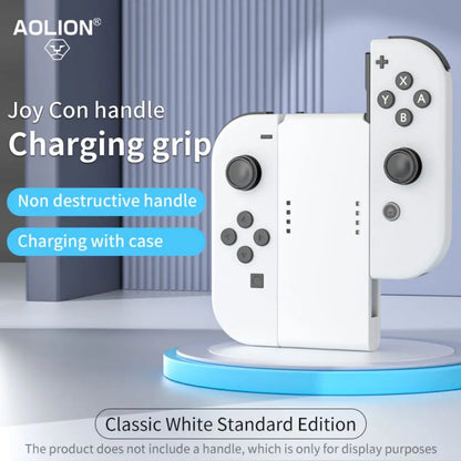 Aolion Charging Grip Bracket for Switch 2/1 Joycon Handle Gaming Controller Grip Charging Station for Switch Accessories