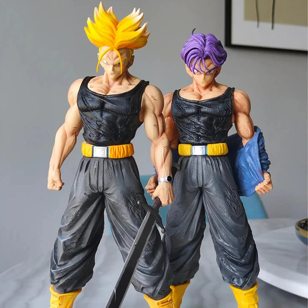 21CM Anime Dragon Ball Trunks Figure Super Saiyan Future Trunks PVC Action Figures GK Statue Collection Model Toys