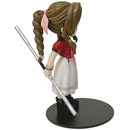 Final Fantasy VII Rebirth Tifa Lockhart Aerith Cloud Zack q-version PVC  Action Figures Model Anime Cartoon Model Toy Gift