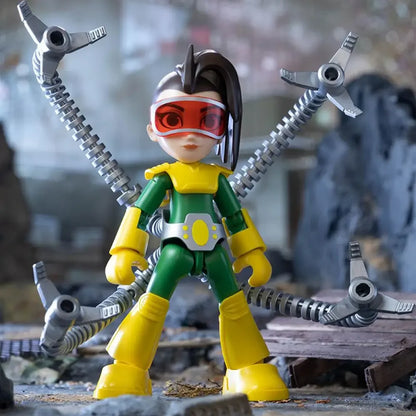 Marvel Spiderman Spidey and His Amazing Friends Miles Gwen Octopus Doctor Hulk Building Blocks Action Figure Model Toy Gift