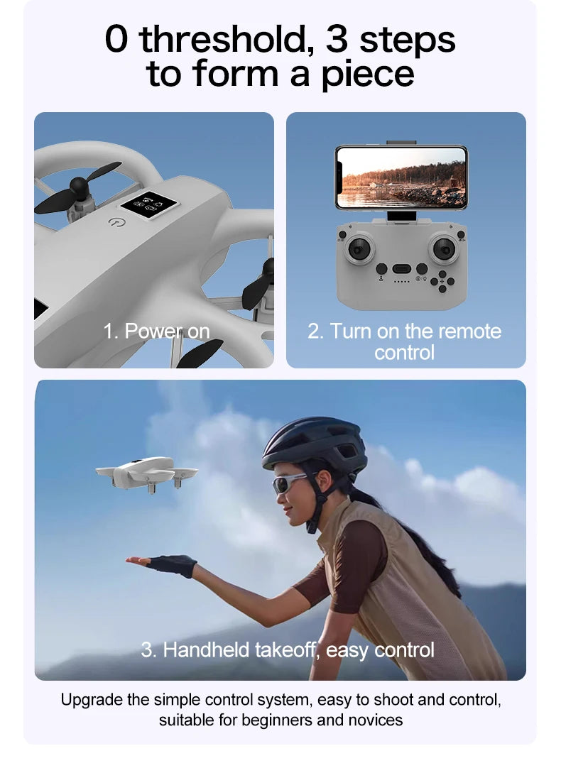 NEW Drones T3 MINI GPS 8K Professional HD 180° Dual Cameras 5G WIFI Brushless Motors Obstacle Avoidance FPV Quadcopter Toy Gifts