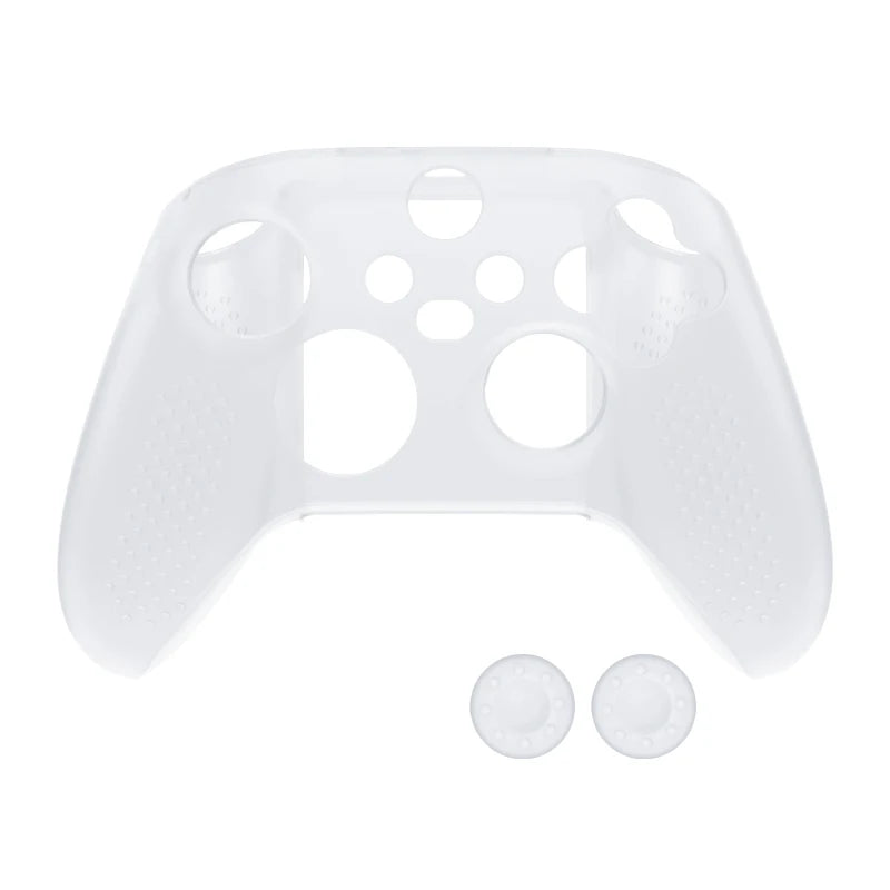 DATA FROG Silicone Soft Shell Protector Sticker Skin For Xbox Series X/S Game Controller Case XS XSX Thumb Stick Grip Cap Cover