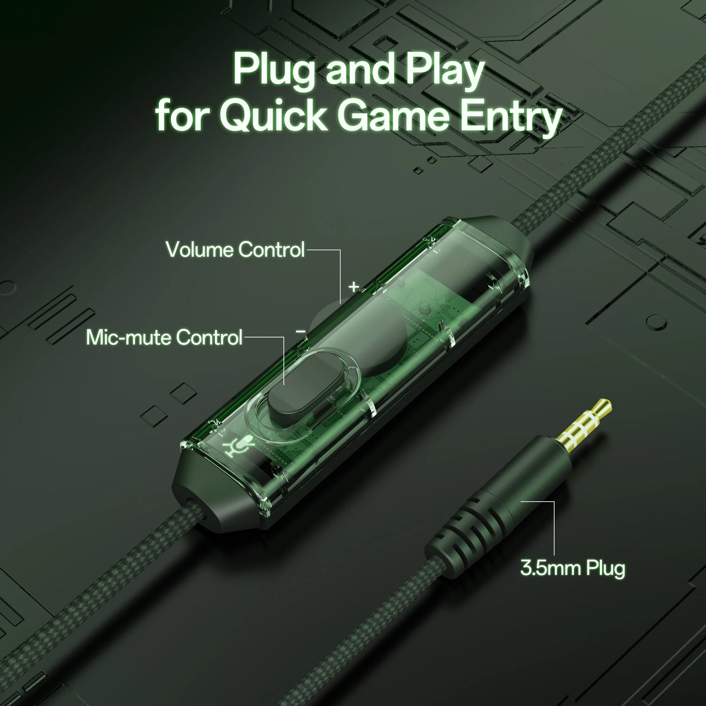 NUBWO N16 Gaming Headset - Immersive Sound & Comfort