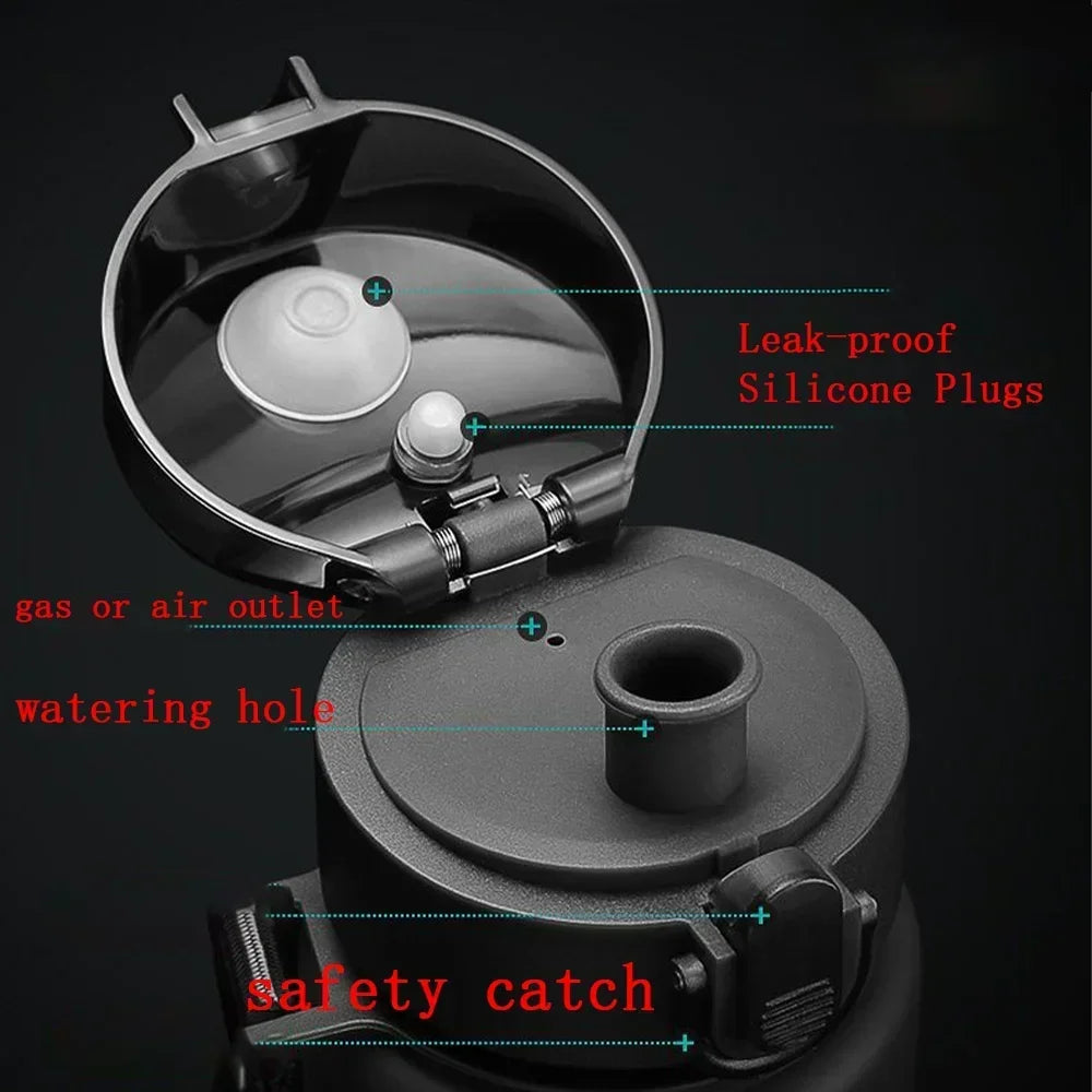 pokemon Water Bottle Large Capacity Portable Plastic Cartoon  Children fashion Kettle Adult Outdoor Sports Water Cup Gift