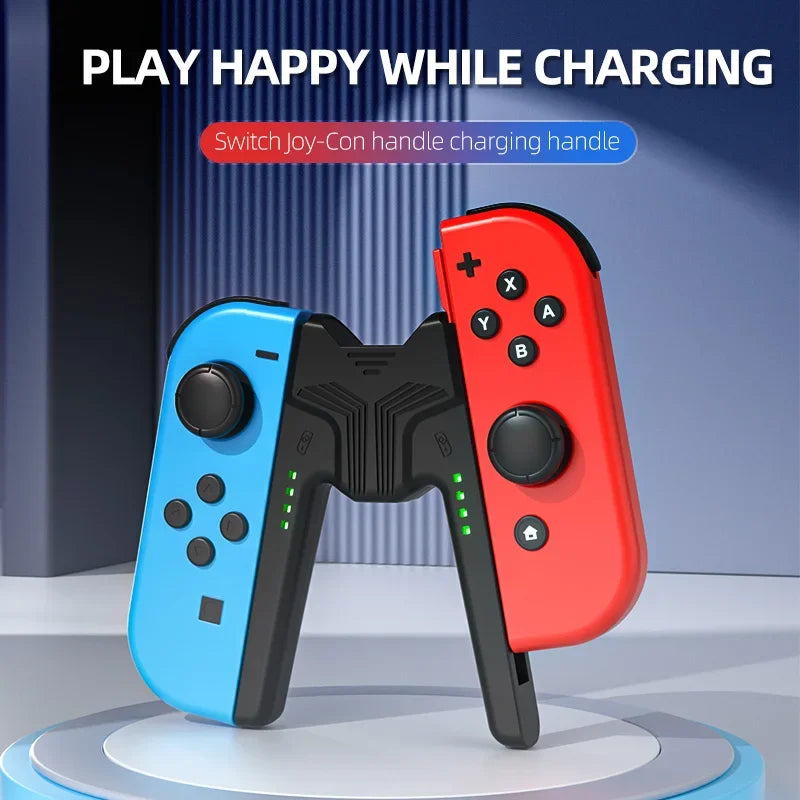 Aolion Charging Grip Bracket for Switch 2/1 Joycon Handle Gaming Controller Grip Charging Station for Switch Accessories