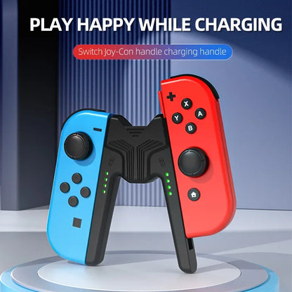 Aolion Charging Grip Bracket for Switch 2/1 Joycon Handle Gaming Controller Grip Charging Station for Switch Accessories