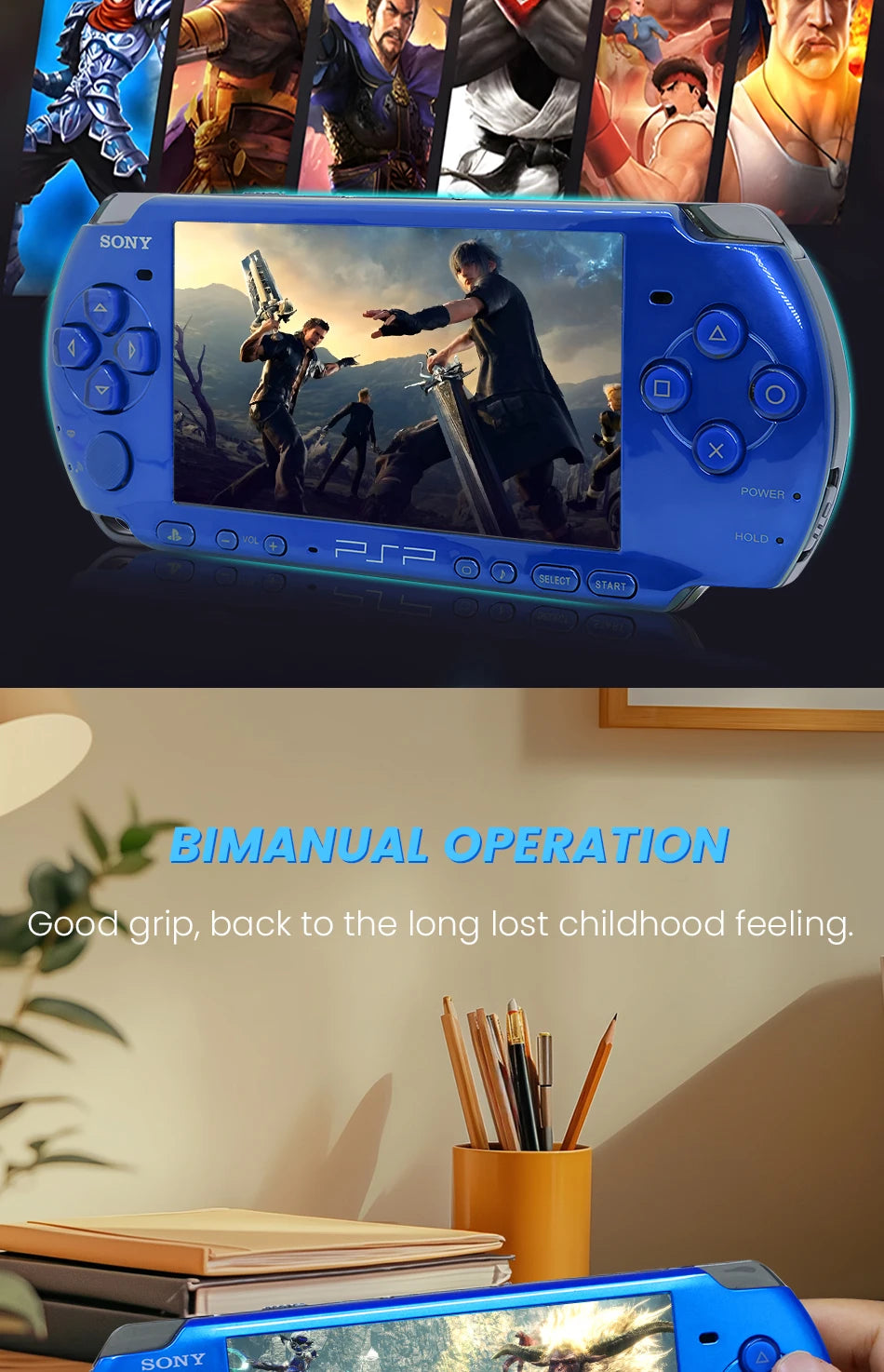 Sony PSP 3000 Handheld Game Console - Special Edition