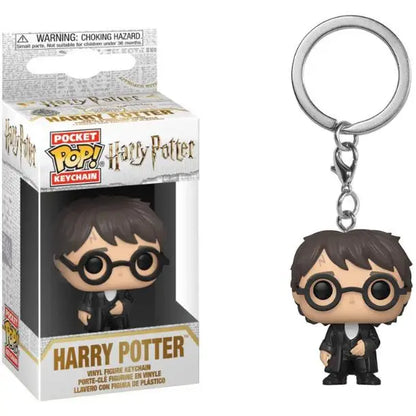 Funko POP Dementor Hermione Luna Lovegood Dobby Snape Ron Ginny Magic School Fawkes Hedwig Model Dolls Action Figure Keychain