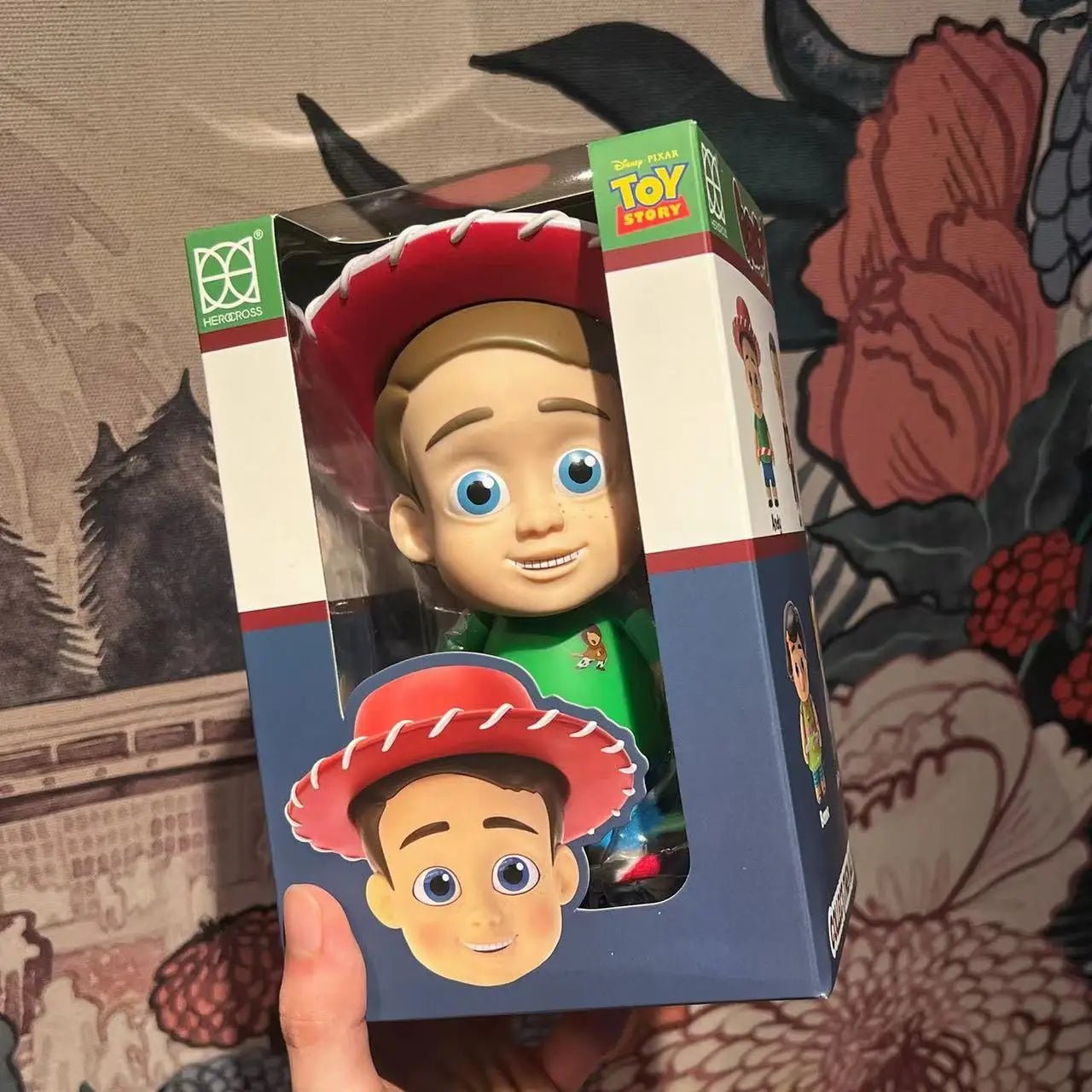 Disney Herocross Cute Toy Story Andy Bonnie Sid Zurg Pete Hand Puppet Anime Action Figure Model Toy Kawaii Doll Kids Gift