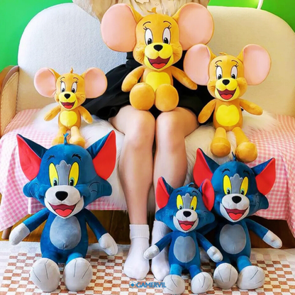 Adorable Tom and Jerry Plush Toy Set for Kids