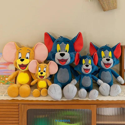 Adorable Tom and Jerry Plush Toy Set for Kids