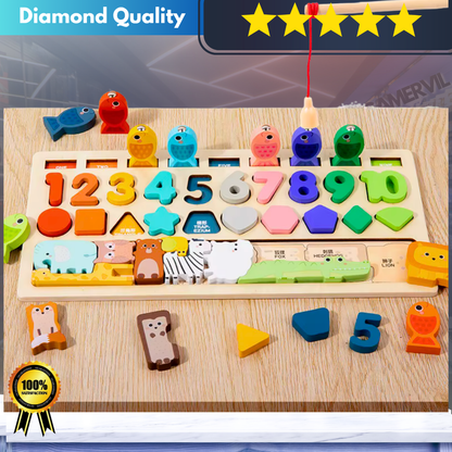 Montessori Wooden Educational Puzzle Toy