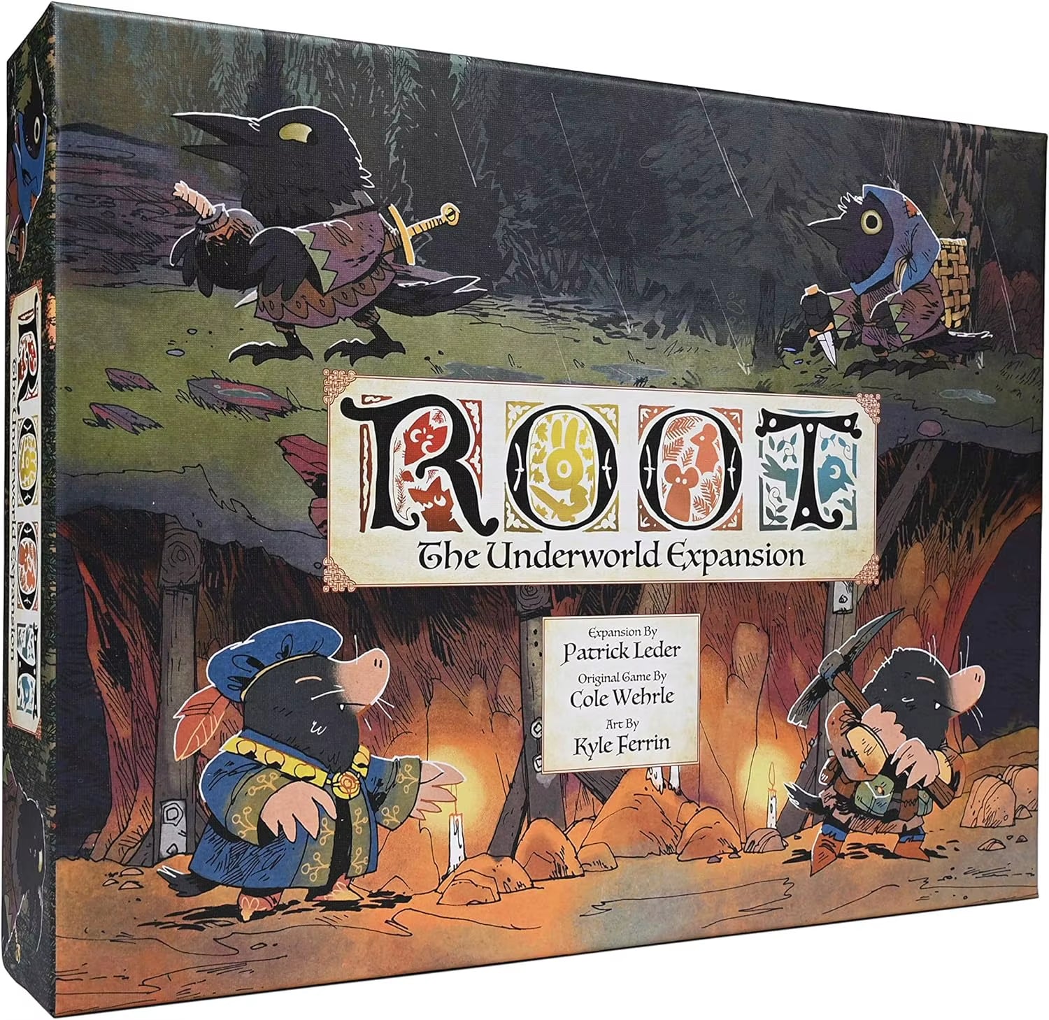 Leder Games Root Card Games the Riverfolk Expansion Board Games Intellectual Development Games Parent-Child Family Party Games