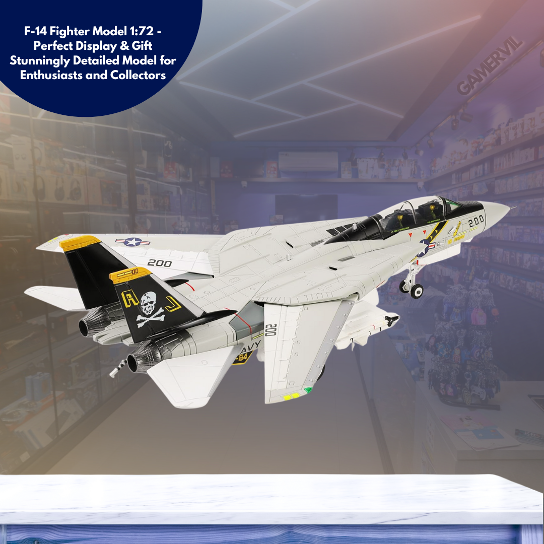 F-14 Fighter Model 1:72 - Perfect Display & Gift
