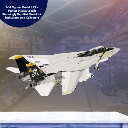 F-14 Fighter Model 1:72 - Perfect Display & Gift