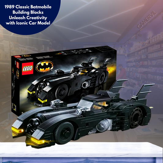 1989 Classic Batmobile Building Blocks for Kids