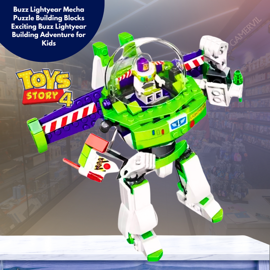 Buzz Lightyear Mecha Puzzle Building Blocks for Kids