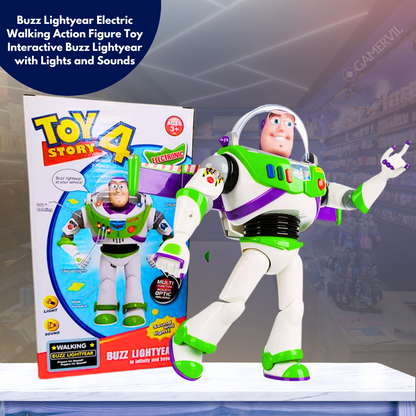 Buzz Lightyear Electric Walking Action Figure Toy