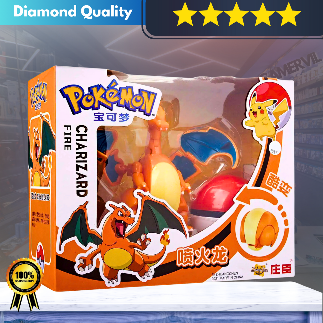 Buy 1 Get 2 - Pokémon Transforming Action Figure Set