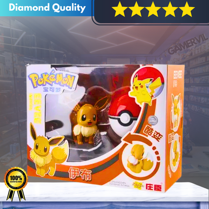 Buy 1 Get 2 - Pokémon Transforming Action Figure Set