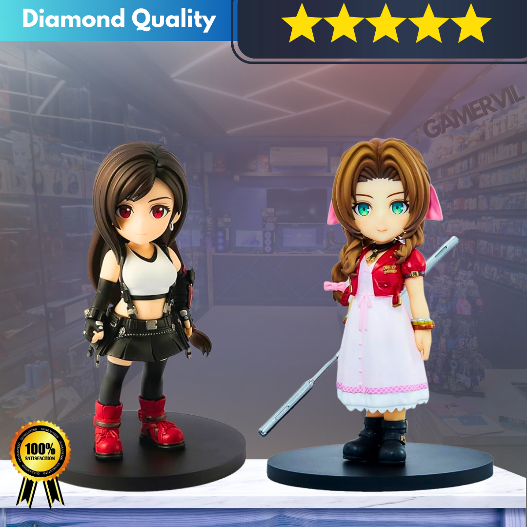 Buy 1 Get 2 - Final Fantasy VII Rebirth Q-Version Action Figures Set