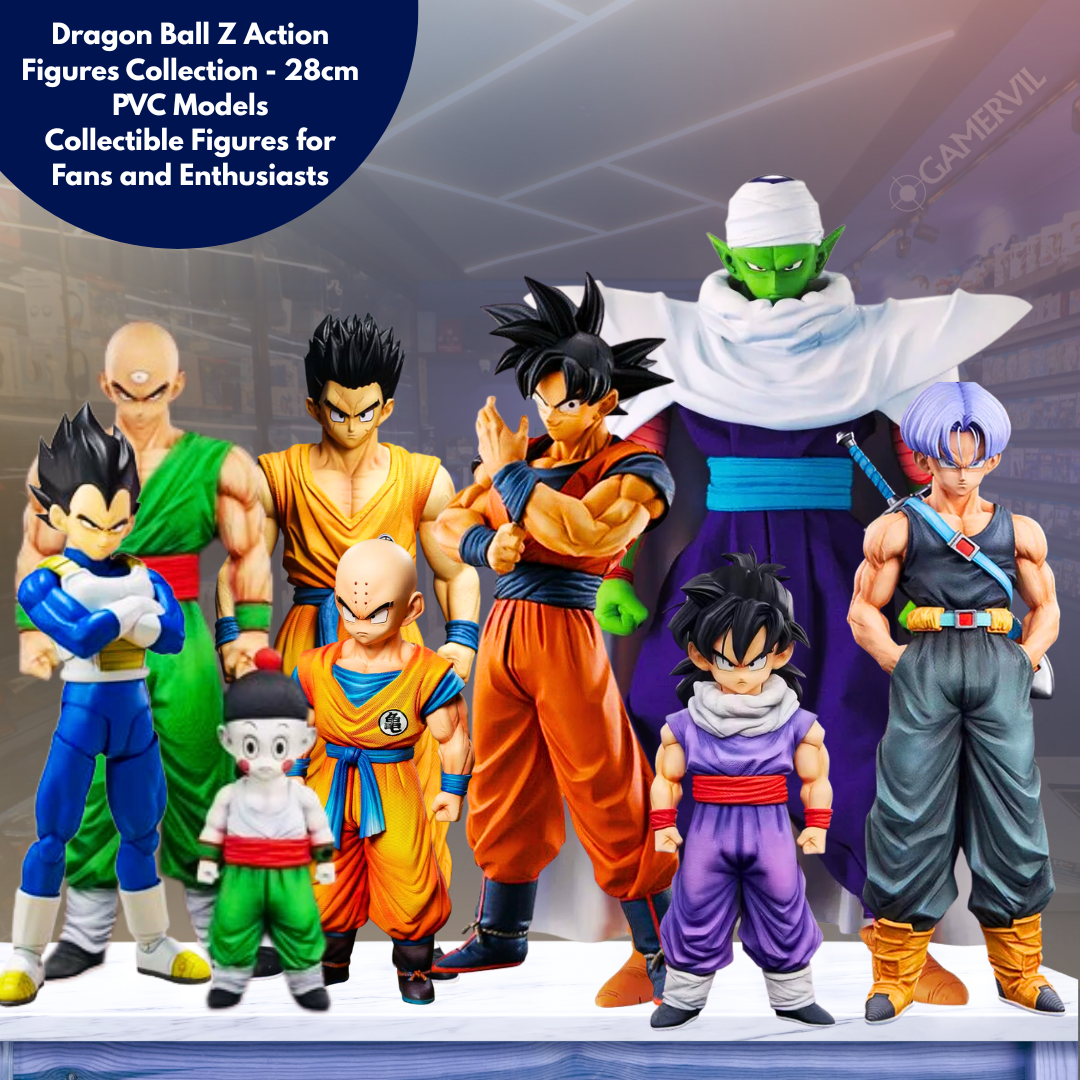Dragon Ball Action Figures Collection - 28cm PVC Models- 9 Pieces