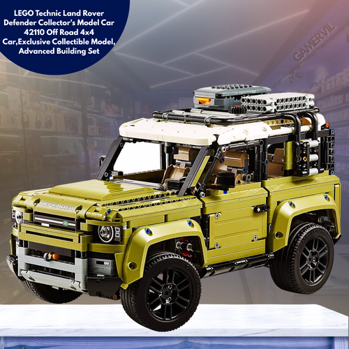Rover Defender Building Blocks - Classic Off-Road Model